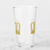 Verre Couronne d'or - luxe royal (Gauche)