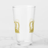 Verre Couronne d'or - luxe royal (Droite)