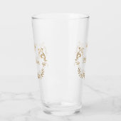 Verre Couronne d'or personnalisé (Gauche)