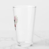 Verre Couronne florale monogramme (Gauche)