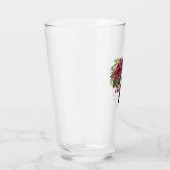 Verre Couronne florale monogramme (Droite)