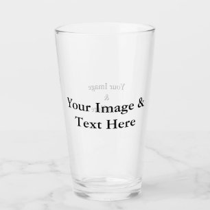 Verre Coutume personnalisée votre propres photo et text