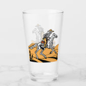 Verre Cowboy Skeleton Western Skeleton (Devant)
