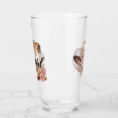 Verre Cowgirl Brown western Cowboy Boots (Gauche)