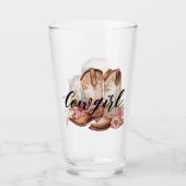 Verre Cowgirl Brown western Cowboy Boots (Devant)