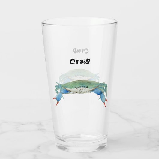 Verre Crabe (Dos)
