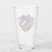 Verre Crabe du Maryland Football Crest Glacier (Dos)