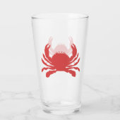 Verre Crabe rouge (Dos)