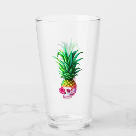 Verre Crâne d'ananas (Dos)