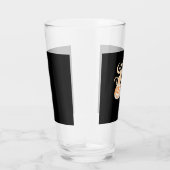Verre Crâne de chat squelette chaton Design d'Halloween (Droite)