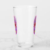 Verre Crâne de fleurs 2 (Gauche)