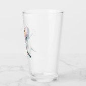 Verre Crâne dentaire et os croisés 16 oz shaker (Gauche)