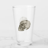 Verre Crâne Humain Effrayant (Dos)