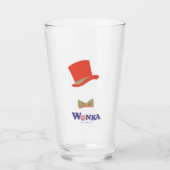 Verre Cravate Wonka Top Hat & Bow (Devant)