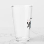 Verre Crazy Cat Lady Fun Citation Animaux mignons (Droite)