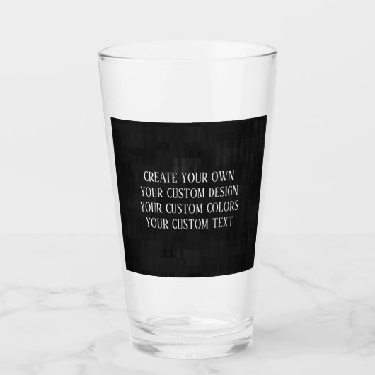 Verre Create Your Own ! (Devant)