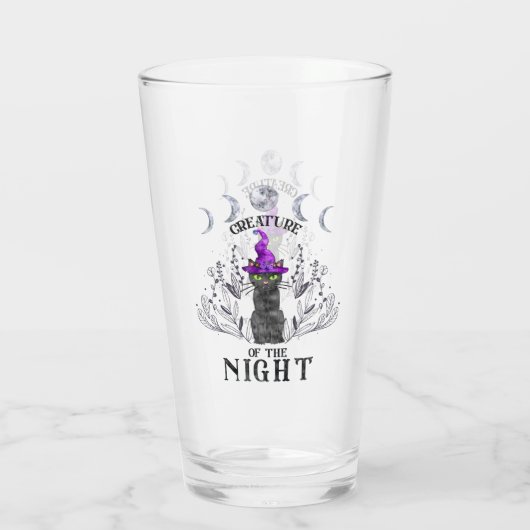 Verre Créature de la nuit (Dos)
