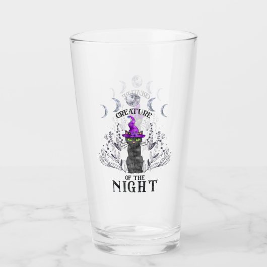 Verre Créature de la nuit (Devant)