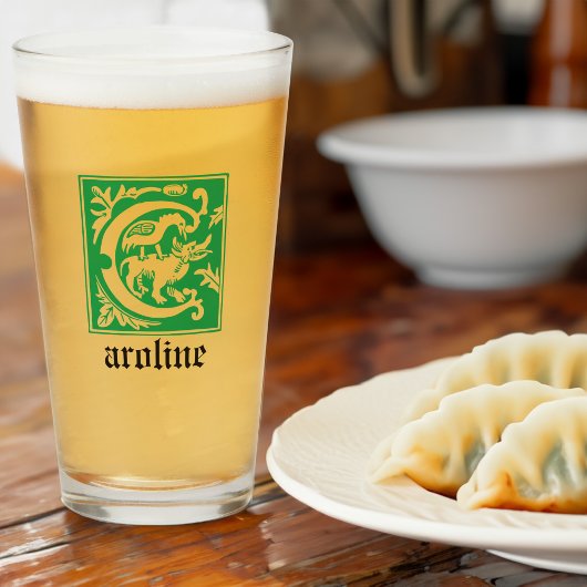 Verre Créatures mythiques du XVIe siècle Capitale décora