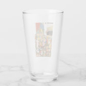 Verre Crèche à l'indienne (Dos)