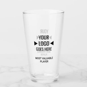 Verre Créez Votre Propre Bière De Logo D'entreprise Pers