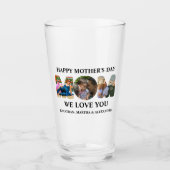 Verre Créez votre propre collage photo 3 Happy Mothers d (Devant)
