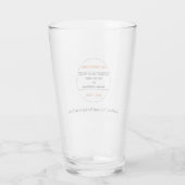 Verre Créez Votre Propre Promotion de Marque Simple (Dos)