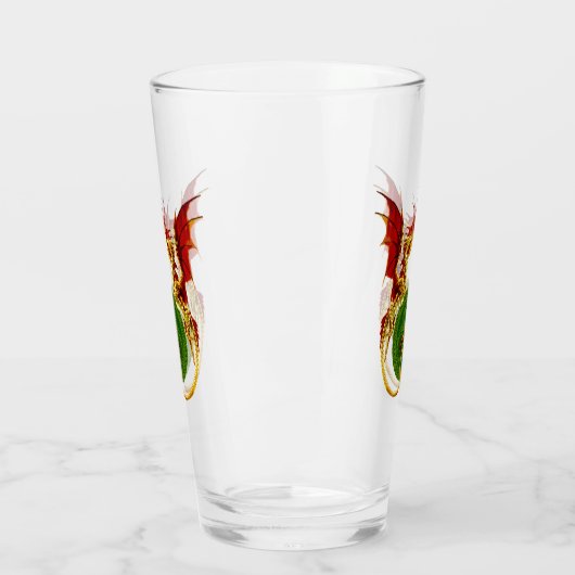 Verre Crescent Céleste Lune Et Dragons (Gauche)