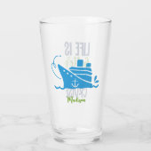 Verre Croisière de nom personnalisé (Dos)