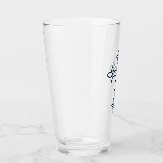 Verre Croix chrétienne typique (Droite)