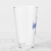 Verre Croix copte d'art en Lapis Bleu Premium (Droite)