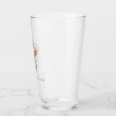 Verre Croix de Pâques/Printemps colorée (Gauche)