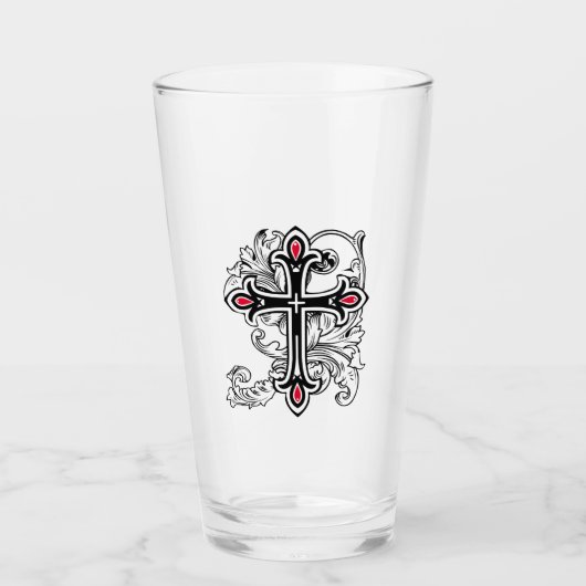 Verre Croix gothique (Devant)
