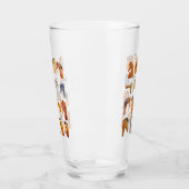 Verre Croquis de chevaux (Gauche)