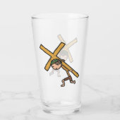 Verre Crucifix de Pâques (Dos)