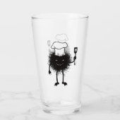 Verre Cuisine Créature maléfique Halloween (Dos)