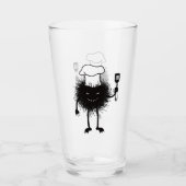 Verre Cuisine Créature maléfique Halloween (Devant)
