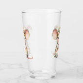 Verre Cuisine Florale Souris Couronne Fleur (Gauche)