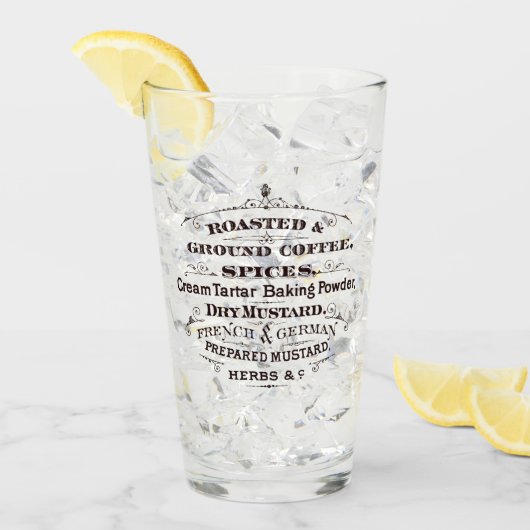 Verre Cuisine vintage (Devant glace)