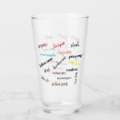 Verre Cuisson au barbecue   (Devant)