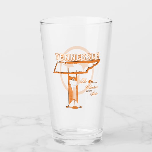 Verre Culbuteur du Tennessee (Devant)