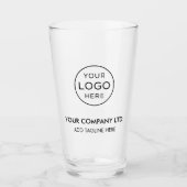Verre Custom Business Logo (Devant)