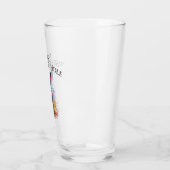 Verre Custom Down Rabbit Hole Blue Bunny (Gauche)