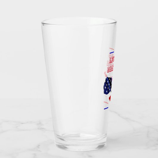 Verre Custom Let'S GO BRANDON Trump 2024 US Drapeau MAGA (Droite)