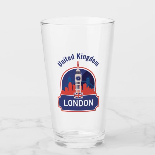 Verre Custom Name London (Devant)