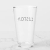 Verre Custom Pint Glass Blank Template 16oz Shaker Glass (Dos)