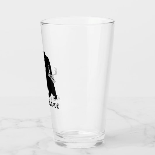 Verre Custom Sasquatch Bigfoot équitation Ours Aller à l (Gauche)