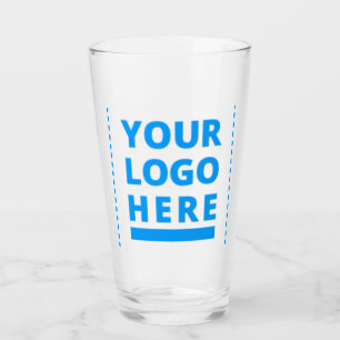 Verre Customisez votre texte ou votre logo ici Carré de