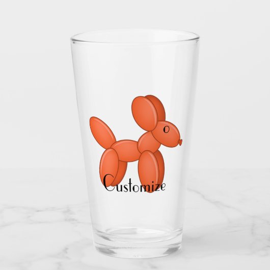 Verre Cute Balloon Chien Thunder_Cove (Devant)