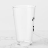 Verre Cute Black Cat Maman Cartoon Fête des Mères (Droite)